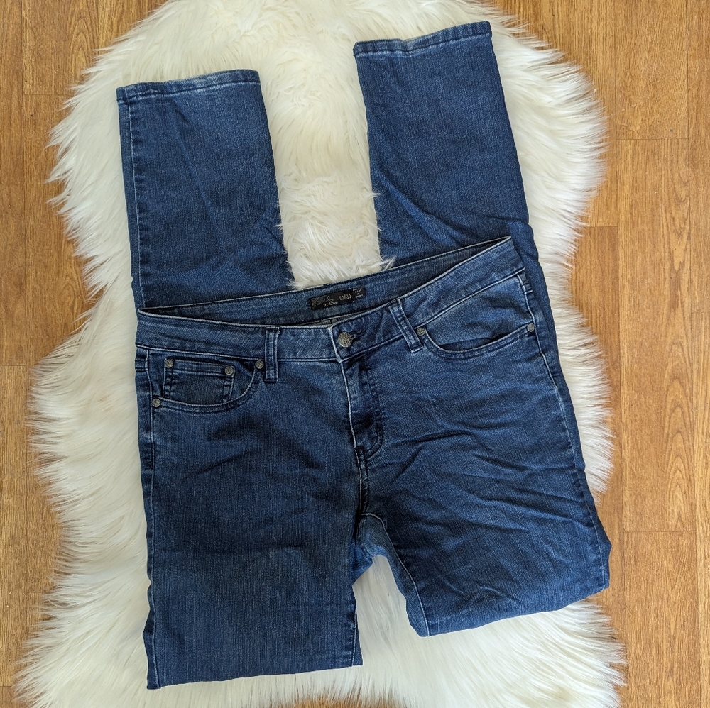 Prana Medium Wash Skinny Jeans